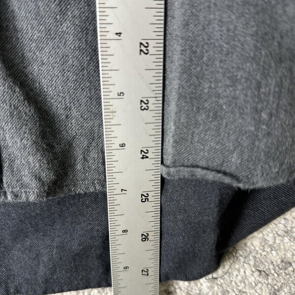 Acne Studios Shirt Mens Small Dark Gray Isherwood Melt Classic Fit Button Down - Picture 3 of 7